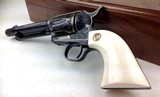 Colt SAA, 44-40, Ivory grips, Angelo Bee, Master Engraved, Gold wire Inlay, 3rd gen. - 10 of 14