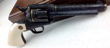 Colt SAA, 44-40, Ivory grips, Angelo Bee, Master Engraved, Gold wire Inlay, 3rd gen. - 12 of 14