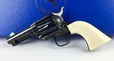 Colt SAA, 45, Ivory, 3 1/2” barrel w/ejector, unfired N.I.B. - 9 of 10