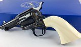 Colt SAA, 45, Ivory, 3 1/2” barrel w/ejector, unfired N.I.B. - 5 of 10