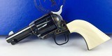 Colt SAA, 45, Ivory, 3 1/2” barrel w/ejector, unfired N.I.B. - 2 of 10