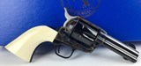 Colt SAA, 45, Ivory, 3 1/2” barrel w/ejector, unfired N.I.B. - 10 of 10