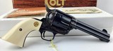 Colt SAA, 45 Colt, 4 3/4”, Ivory grips, 1979, N.I.B. Mint - 5 of 15