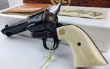 Colt SAA, 45 Colt, 4 3/4”, Ivory grips, 1979, N.I.B. Mint - 7 of 15