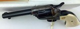 Colt SAA, 45 Colt, 4 3/4”, Ivory grips, 1979, N.I.B. Mint - 8 of 15