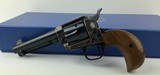 Colt SAA, Custom Shop, 3rd Gen. 4 3/4”, 45 Colt, Rare factory Birdshead grips,
N.I.B. unfired - 8 of 14