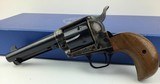 Colt SAA, Custom Shop, 3rd Gen. 4 3/4”, 45 Colt, Rare factory Birdshead grips,
N.I.B. unfired - 3 of 14