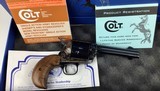 Colt SAA, Custom Shop, 3rd Gen. 4 3/4”, 45 Colt, Rare factory Birdshead grips,
N.I.B. unfired - 13 of 14