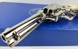 Colt SAA, Custom Shop, 44-40, 4 3/4”, Nickel, Stags, Unfired, N.O.S - 6 of 9