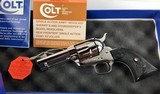 Colt SAA, Rare Custom shop Wilkerson, 3 1/2” barrel with ejector, Nickel, N.I.B. - 10 of 13