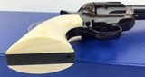 Colt SAA, 4” Barrel, 1 pc. Ivory grips, 45LC, Rarest of the Rare, N.I.B. - 6 of 15