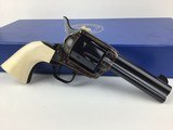 Colt SAA, 4” Barrel, 1 pc. Ivory grips, 45LC, Rarest of the Rare, N.I.B. - 3 of 15