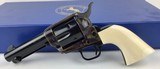 Colt SAA, 4” Barrel, 1 pc. Ivory grips, 45LC, Rarest of the Rare, N.I.B. - 13 of 15