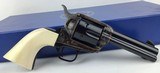 Colt SAA, 4” Barrel, 1 pc. Ivory grips, 45LC, Rarest of the Rare, N.I.B. - 12 of 15
