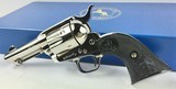 Colt SAA, 3 1/2” W/Ejector, 44-40, Nickel, N.I.B. 1997 - 3 of 9