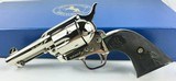 Colt SAA, 3 1/2” W/Ejector, 44-40, Nickel, N.I.B. 1997 - 5 of 9