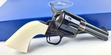 Colt SAA, 3rd Gen. 3 1/2” W/Ejector, 38-40, Ivory grips, N.I.B. Very Rare - 10 of 12