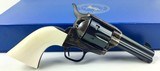 Colt SAA, 3rd Gen. 3 1/2” W/Ejector, 38-40, Ivory grips, N.I.B. Very Rare - 1 of 12