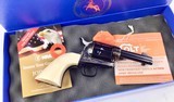 Colt SAA, 3rd Gen. 3 1/2” W/Ejector, 38-40, Ivory grips, N.I.B. Very Rare - 11 of 12
