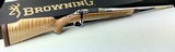 Browning X-Bolt White Gold Medallion Maple 22-250 N.I.B. - 1 of 12