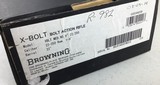 Browning X Bolt Medallion 22-250, Factory new, unfired - 13 of 13