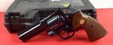 Colt Python, 357 mag. 4” Blue, 1979, Nice - 8 of 10