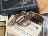 Smith & Wesson Model 60, .38 special, 2” Barrel, 1979, N.I.B. Unfired, Mint - 1 of 14
