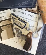 Smith & Wesson Model 60, .38 special, 2” Barrel, 1979, N.I.B. Unfired, Mint - 7 of 14