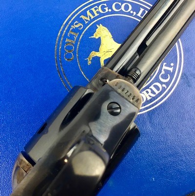 Colt Single action army,Stag grips, Unfired Unturned - Image 10 of 13
