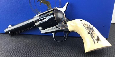 Colt Single action army,Stag grips, Unfired Unturned - Image 3 of 13