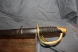 Model 1860 Calvary Sabre w/ Scabbard;
dated 1864 - 3 of 12