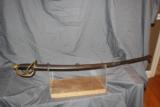 Model 1860 Calvary Sabre w/ Scabbard;
dated 1864 - 6 of 12