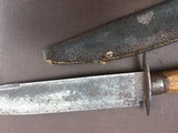 Civil War Richmond Side Knife with Original Scabbard - 1 of 5