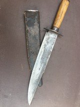 Civil War Richmond Side Knife with Original Scabbard - 2 of 5