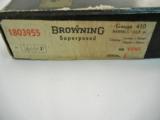 1965 Browning Superposed 410 In The Box RKLT - 2 of 10