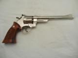 1979 Smith Wesson 27 8 3/8 Nickel New In The Case - 5 of 7
