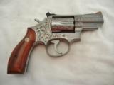 1980 Smith Wesson 66 2 1/2 Inch Factory Engraved - 1 of 12