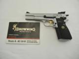 Browning Hi Power 9MM Silver MINT - 1 of 8