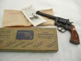 1948 Smith Wesson K22 Pre 17 In The Box - 1 of 11