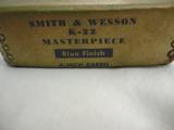 1948 Smith Wesson K22 Pre 17 In The Box - 2 of 11