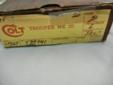 1980 Colt Trooper Mark III 22 6 Inch NIB - 2 of 6