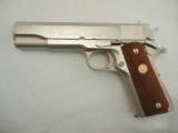 Colt 1911 Series 70 Nickel 45ACP NIB - 3 of 9