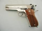 1980 Smith Wesson 39 9MM Nickel New In The Box - 2 of 4