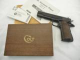 SOLD /// 1968 Colt 1911 38 Super Pre 70 NIB - 1 of 7