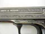 Smith Wesson 41 Factory Engraved Pease NEW - 2 of 14