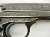 Smith Wesson 41 Factory Engraved Pease NEW - 11 of 14