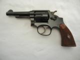 Smith Wesson Pre War MP 4 Inch 38 - 1 of 9