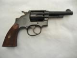 Smith Wesson Pre War MP 4 Inch 38 - 5 of 9