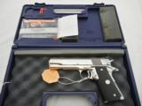 Colt 1911 Gold Cup National Match Bright SS NIB - 2 of 7