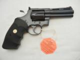 Colt Python 4 Inch Blue NIB - 5 of 6